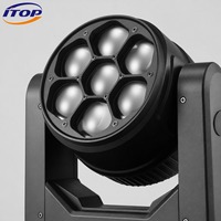 Projecteur LED DMX512 40W à tête mobile MINI Spot Beam Wash pour studio TV, scène et événements
