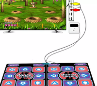 Tapis de danse électronique pour enfants, boîte Oem, amincissant, Massage, relaxation, éclairage USB, tapis Double de sol de danse
