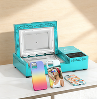 Machine de fabrication de coques de téléphone portable personnalisées de luxe en sublimation 3D pour les magasins de réparation et d'accessoires de téléphonie mobile