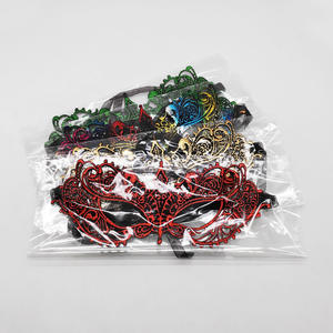 Máscaras de Mascarada de encaje de colores vibrantes, conjunto de máscara de ojo de fiesta elegante para baile de carnaval, evento de graduación, accesorio de disfraces - Product Image 2