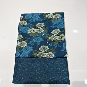 Tissu indien 100 % coton de haute qualité, multicolore, pour vêtements, avec motifs floraux imprimés à la main et par sérigraphie, excellent prix, vente en gros - Product Image 1