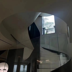 Viko cầu thang tròn hàng đầu bán biệt thự cầu thang Cong sang trọng trong nhà sử dụng cầu thang xoay - Product Image 5