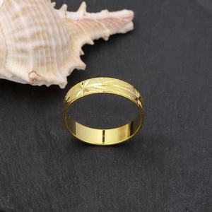 Bague pour femme en gros de l'usine JXX, plaquée or 24 carats, bijoux pour femme, bague de mariage - Product Image 4