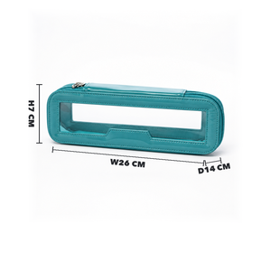 Nouveauté : Trousse de maquillage en TPU, personnalisation ODM/OEM, fermeture éclair BSCI, trousse de toilette de voyage, sac personnalisé avec logo - Product Image 1