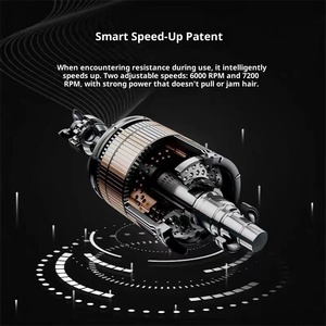 Máy cắt tóc pin xu hướng 2025, dụng cụ điện chuyên nghiệp cho nam, thợ cắt tóc - Product Image 3