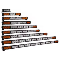 12V 24V simple rangée 60 120 240W LED lumière de travail deux couleurs Auto LED barre lumineuse pour tout-terrain modifié toit avant brouillard conduite lampe ATV