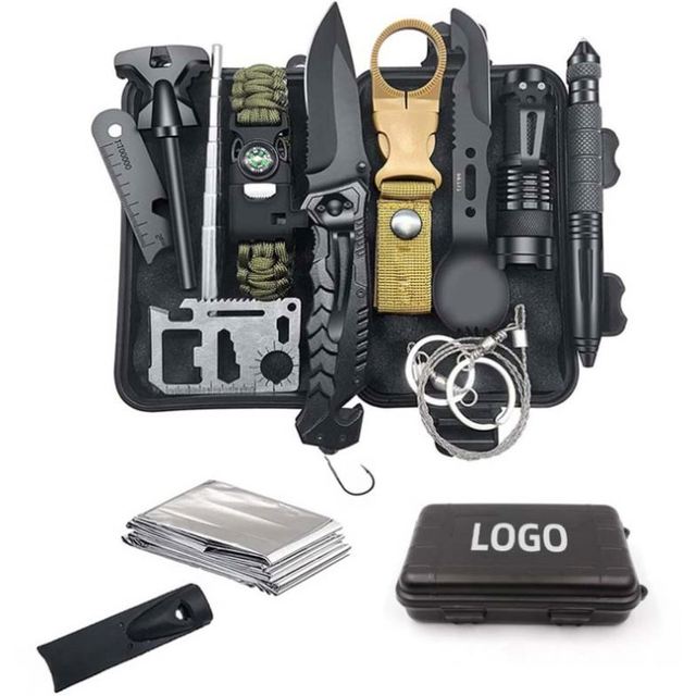 Baiyuheng Low Price Survival Kit Tactical Island Emergency Survival Gadgets Wilderness Tactical Bag Adventure Survival Gear Kit