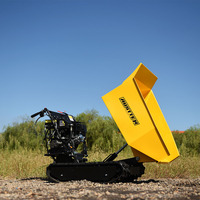AUSTTER Machines de chantier Mini Dumper Brouette à gaz Béton Mini Dumper tout terrain