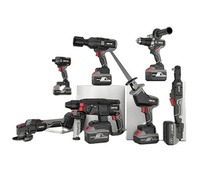 Kit d'outils NANWEI 6.0ah/7.5ah, ensemble d'outils électriques sans balais, ensemble de 3/4 pièces, plusieurs types d'outils électriques