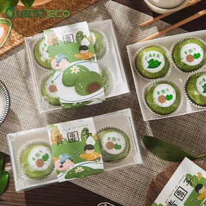 Cajas Transparentes Personalizadas para Donas, Bombones, Galletas, Macarons, Pasteles, Caja de Embalaje para Panadería con Tapa Transparente - Product Image 3