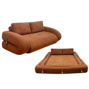 Sofá seccional YILISTAR, sofá cama convertible multiusos compresible para sala de estar y dormitorio, cama plegable para espacios pequeños - Product Image 1
