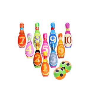 Jeux d'intérieur pour enfants, en <span class=keywords><strong>mousse</strong></span>, peluche douce, 7.5 pouces, mini boules avec bol, style décontracté, vente en gros - Product Image 2