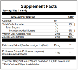 ODM OEM Saúco Zinc Pastilla - Product Image 3