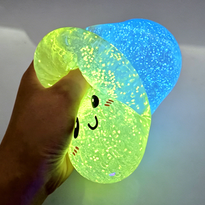 Luminous <b>Light</b> Steamer Bun <b>Toy</b> Squishy Relief Glow Dumpling Anti Stress Squeeze Dumplings Stress <b>Toy</b> Fidget <b>Sensory</b> Stress Ball - Product Image 2