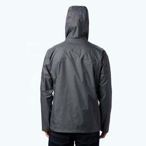 Wholesale Cheap Windbreaker Rain Outdoor Hooded <b>Jacket</b> for <b>Men</b> Bike Custom Waterproof <b>Soft</b> <b>Shell</b> Light Weight Polyester/Cotton - Product Image 3