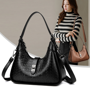 Sacs à main de luxe de haute qualité, sacs à bandoulière en cuir PU tendance pour femmes, grande capacité, sacs à main pour femmes - Product Image 2