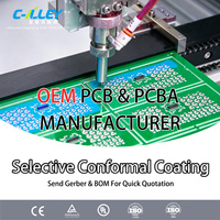 Fabricante de PCB HDI Multicapa de Forma Redonda Personalizada, PCB HDI de 36 Capas para Pruebas ATE de Semiconductores, Equipo de Prueba de IC para Wafer