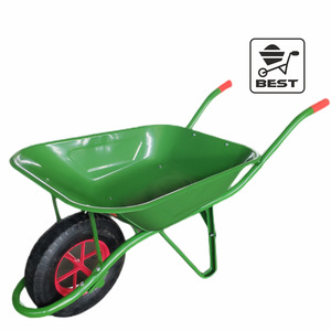Meilleure brouette WB6400 830x680mm, capacité 200kg, silencieuse, pour travaux de paysagisme et de construction - Product Image 1
