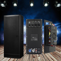 Système de haut-parleurs actifs professionnels active Dual 15 pouces Full Range Speaker PA system