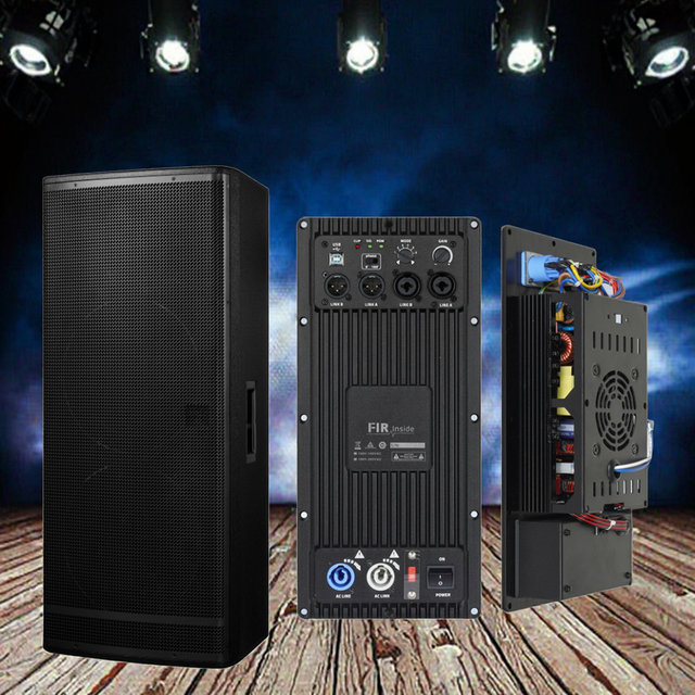 Professional Active Speakers System Active Dual 15 Inch Full Range Speaker PA System