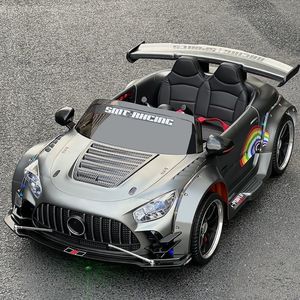 سيارة أطفال كهربائية بمقعدين، عربة انجراف كهربائية 24 فولت بـ4 محركات وبطارية، ألعاب للركوب مع تحكم عن بعد للوالدين - Product Image 1