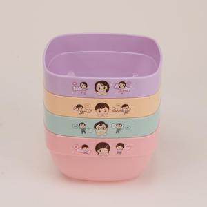 Offre Spéciale – Lot de 4 Bols Écologiques en Plastique Réutilisables et Colorés pour Micro-ondes (Riz, Soupe, Aliments) - Product Image 3