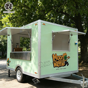 Camion de restauration rapide mobile avec cuisine complète, pompe à eau pour pizzas, café, équipé pour <span class=keywords><strong>divers</strong></span> aliments - Product Image 3