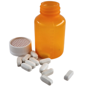 Wholesale Empty Round Yellow PP Capsules Tablets Bottle 30ml 60ml 120ml Plastic Medicine Pills Bottles