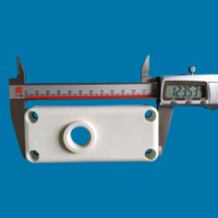 Plaque de silencieux en plastique 01-3181-20 pour pompe à double diaphragme pneumatique basse pression Wilden P1/P2, valve à air de 0,5 pouce