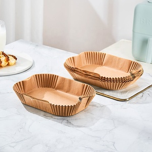 <span class=keywords><strong>Papel</strong></span> de Hornear Desechable para Freidora de Aire de 9 Pulgadas, <span class=keywords><strong>Papel</strong></span> de Pergamino, <span class=keywords><strong>Papel</strong></span> para Freidora de Aire, Revestimientos Rectangulares de Silicona para Freidora de Aire - Product Image 5