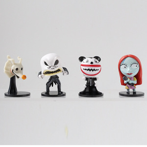 Juego <span class=keywords><strong>de</strong></span> 8 Figuras <span class=keywords><strong>de</strong></span> Halloween, <span class=keywords><strong>Jack</strong></span> Skeleton, Calabaza, Decoración Navideña para Coche - Product Image 4