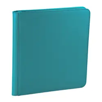 Porte-cartes à 2 pochettes par boîte, en cuir PU de qualité supérieure avec texture Xeno, 12 pochettes, porte-cartes avec fermeture éclair
