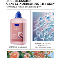 Huile corporelle de marque privée, gel de massage pour une hydratation intensive, éclaircissement de la peau, huiles essentielles en gros