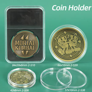 SUNSHING Boîtier de rangement personnalisé en plastique pour pièces de monnaie, avec plateau intérieur pour présentoir de pièces de monnaie argentées certifiées NGC PCGS - Product Image 3