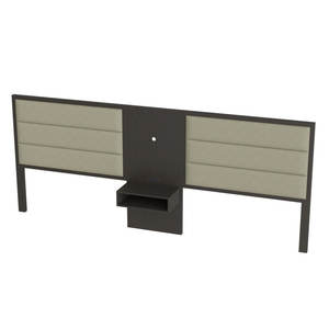 Factory Wholesale King Customized Size Hotel Luxury <b>Panel</b> Bed <b>Headboard</b> with Customised Colors - Product Image 3