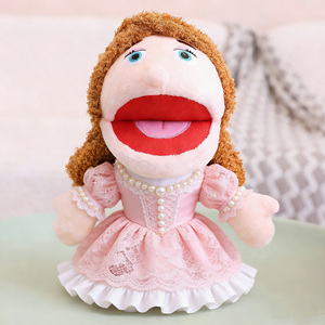 ตุ๊กตาผ้าพลัฌแบบกำหนดเอง OEM ของเล่นเด็ก ของเล่นเด็กเล็กตลกๆ ขายส่ง ตุ๊กตาสัตว์การ์ตูน ปากขยับได้ - Product Image 2