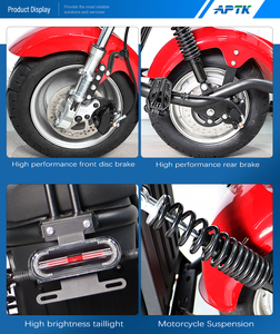 มอเตอร์ไซค์ EU Big Power 1800W 45กม./ชม. ระบบกันสะเทือนเต็มรูปแบบ ราคา CBU รถวิบาก - Product Image 3