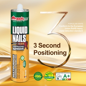 กาวเหลว Strong Liquid Nails ไม่ต้องใช้ตะปู ใช้แทนสกรู กาวก่อสร้างสำหรับงานหนัก สำหรับแผ่นไม้ ป้ายโฆษณา ขายส่ง - Product Image 1