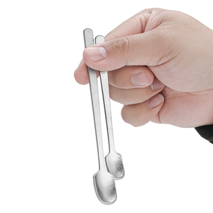 โรเวอร์ คาเมล มินิ ช้อนคนกาแฟ ช้อนขนมหวานไทเทเนียม ช้อนตักอาหารแบบแข็ง ทนทานต่อการเกิดสนิม ด้ามยาว ขนาด 4/5 นิ้ว - Product Image 6