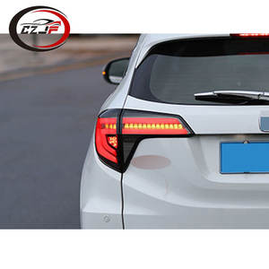 Czjf ชุดไฟประกอบไฟท้ายควันดัดแปลงโมเดลอัพเกรดสำหรับ <span class=keywords><strong>Honda</strong></span> vezel/<span class=keywords><strong>hrv</strong></span> 2014 2015 2016 2017 2019 <span class=keywords><strong>2018</strong></span> - Product Image 3