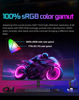 Moniteur de jeu incurvé 49 pouces 5K 240Hz 1500R ultra large HDR 5120x1440 avec haut-parleurs intégrés