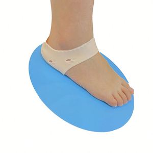 Silicone Ankle Sleeve Cushion <b>Pad</b>, Heel Protector Socks With Arch Support Custom Logo - Product Image 1