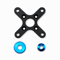 Supports de moteur UAV usinés avec précision par CNC, supports métalliques personnalisés, services de fraisage, perçage et micro-usinage