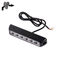 6W Flash Light Led lampes de poche Led barre lumineuse d'avertissement étanche 12V universel pour remorque voiture camion moto haute puissance Macon