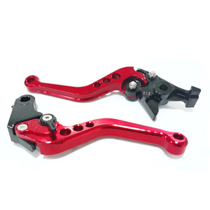 ก้านคลัทช์สั้นดัดแปลงมอเตอร์ไซค์อลูมิเนียมอัลลอยด์ CNC คันโยกเบรกมืออุปกรณ์เสริมเหมาะสำหรับเบรก CBR500R - Product Image 5