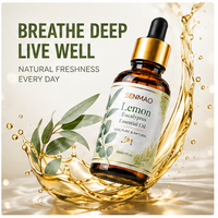 Huile Essentielle d'Eucalyptus Citronné Naturelle Pure ; Anti-inflammatoire et Revitalisante, Convient pour l'Aromathérapie et les Diffuseurs.