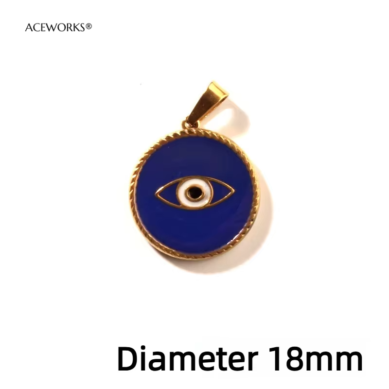 Round devil's eye-Gold