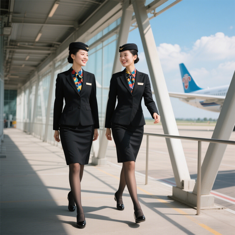 Customize Airline Aviation Attire Stewardess Hostess
