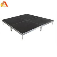 Plate-forme modulaire professionnelle de système de botte et de scène assemblée pour le DJ extérieur de concert de mariage de représentation