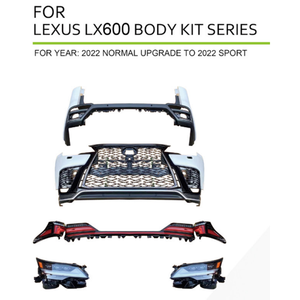 Kit de modification de carrosserie LX600 pour Lexus LX600 : Kit WideBody, Lame avant, Diffuseur arrière, Élargisseurs d'ailes, Spoiler de toit, Aileron de coffre - Product Image 4
